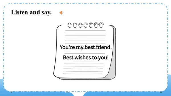 Module 9  Unit 1  Best wishes to you（课件）-六年级英语下学期同