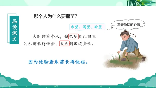 第12课《寓言二则 揠苗助长》（教学课件）