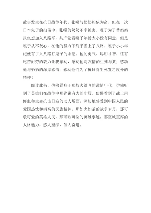 小兵张嘎读后感200字.docx