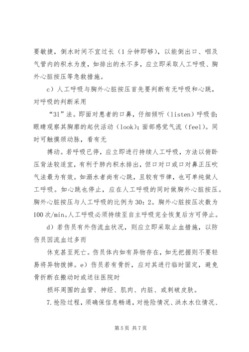 防洪防汛及地质灾害工作方案 (5).docx