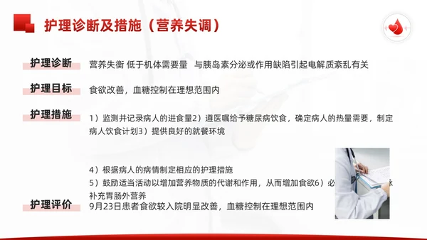 红色简约酮症酸中毒护理查房PPT模板宣传PPT动态PPT
