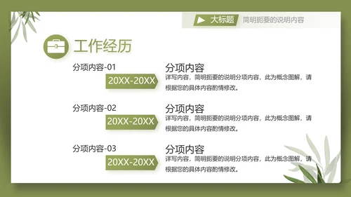 个人简历面试自我介绍岗位竞聘演讲PPT动态模板