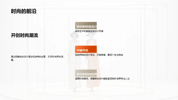 时尚服装秀演讲