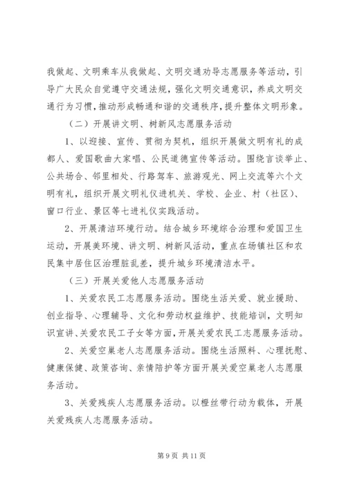 乡镇志愿者活动方案.docx