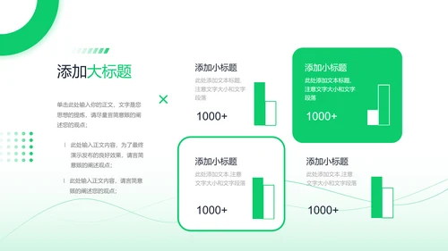 绿色商务风新能源汽车通用PPT演示模板