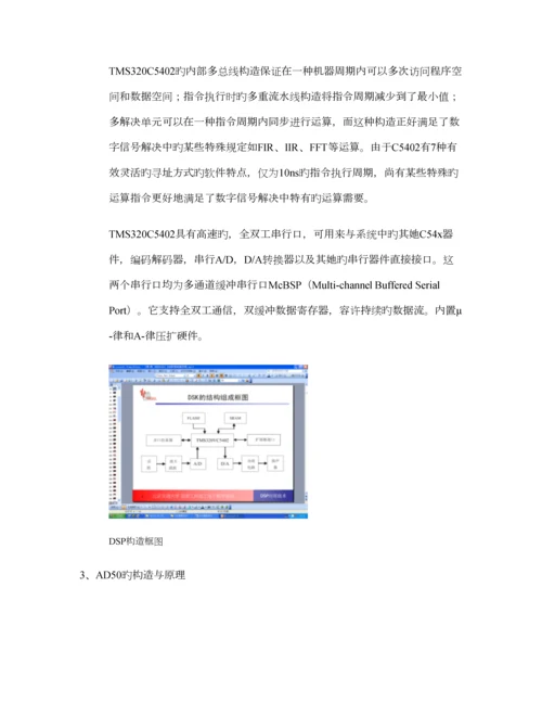 DSP优质课程设计基础报告精.docx