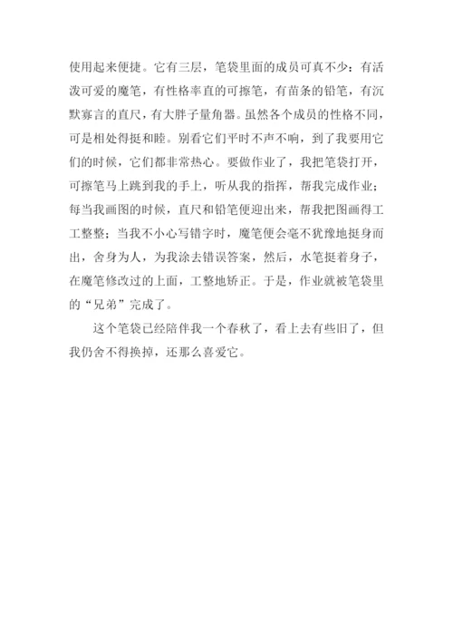 关于笔袋的作文.docx