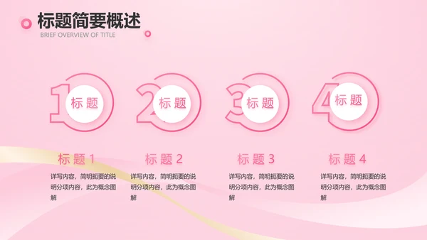 气质粉色工作总结汇报商务PPT