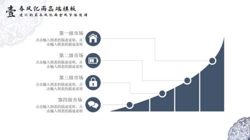 中国风青花瓷教育课堂通用PPT模板