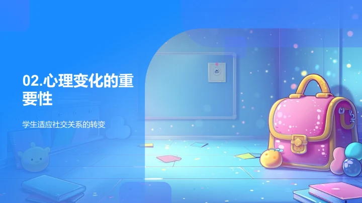 小升初心理学习报告PPT模板