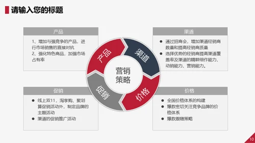 红蓝对抗拳擂台挑战赛通用PPT模板