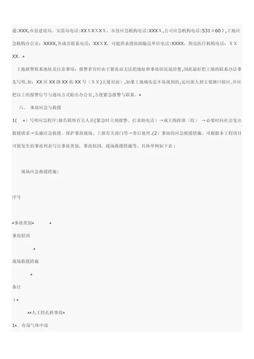 施工现场生产安全事故应急救援预案的编制.docx