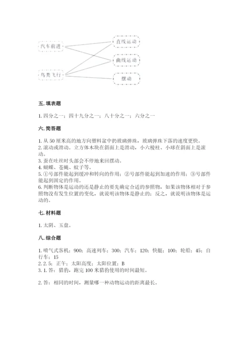 教科版科学三年级下册 期末测试卷【能力提升】.docx
