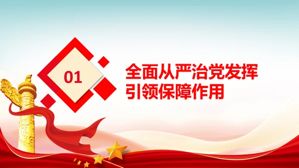 全面从严治党自我革命党课主题党日PPT课件