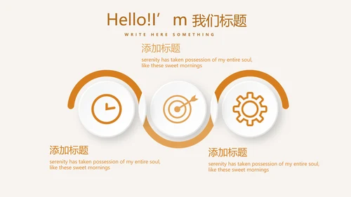 手绘面包年年终总结动态PPT