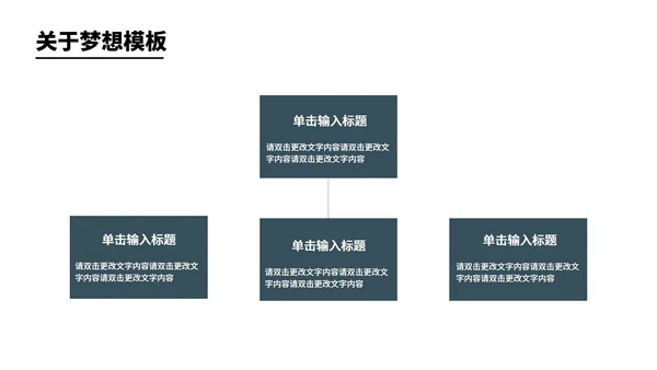 蓝色扁平风符号员工年终职场总结汇报PPT模板