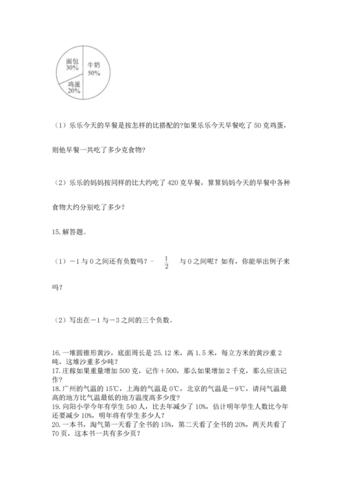小升初数学应用题50道【综合题】.docx