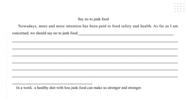 Module 5 Look after yourself 模块小结课件（41张PPT)