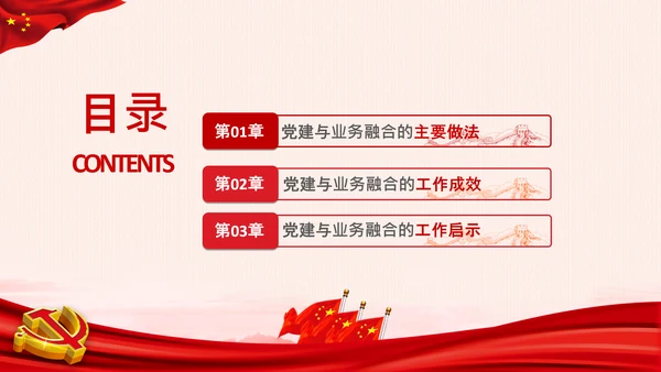 破解两张皮全力促进党建和业务的深度融合PPT