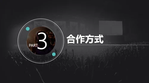 音乐节娱乐晚会招商方案通用PPT模板