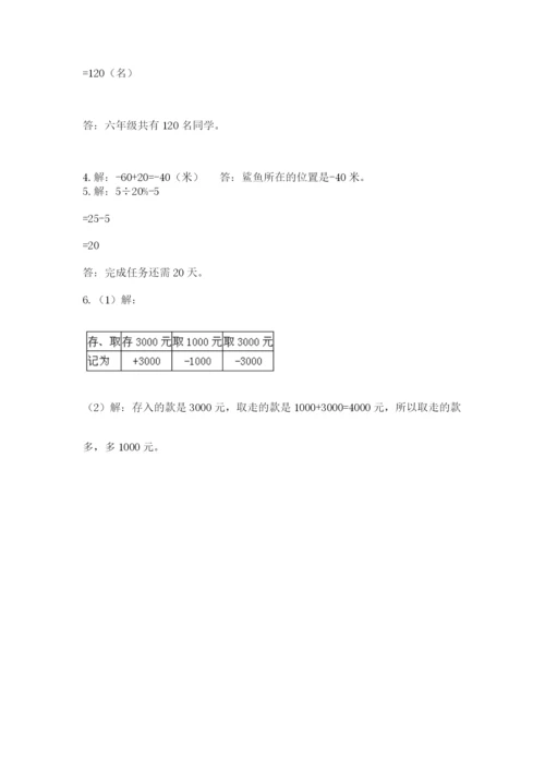 成都外国语学校小升初数学试卷及参考答案（突破训练）.docx