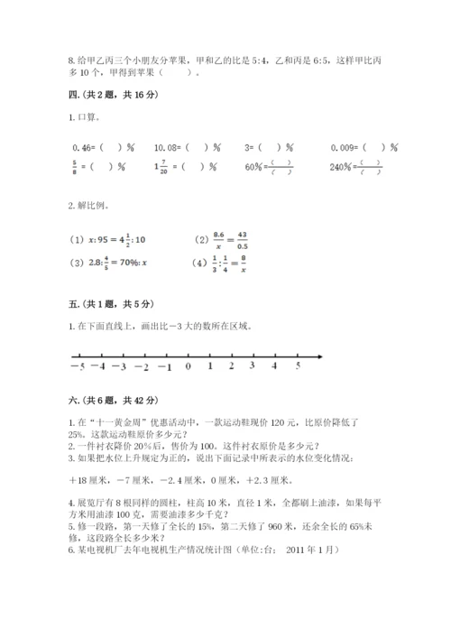 四川省【小升初】2023年小升初数学试卷【word】.docx