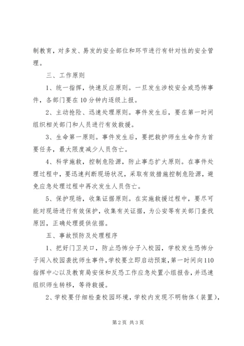 公司反恐防暴工作梳理情况 (3).docx
