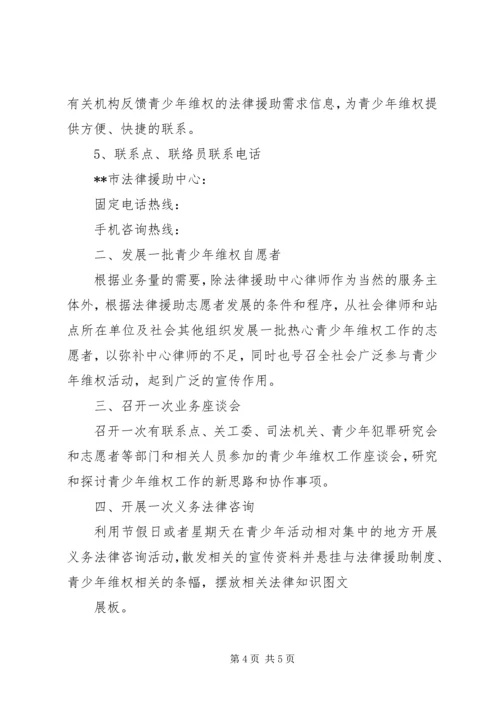 青少年维权活动实施方案.docx