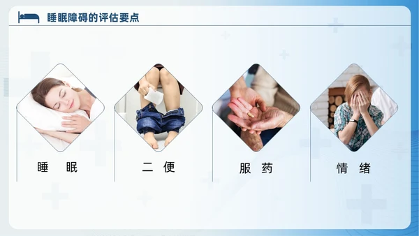 蓝色睡眠障碍患者的护理培训PPT模版睡眠障碍症