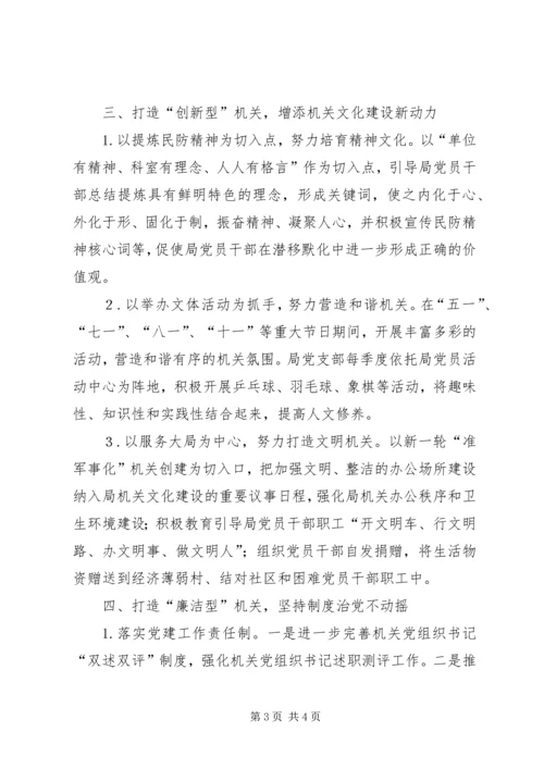 民防局党组年度党建工作计划.docx