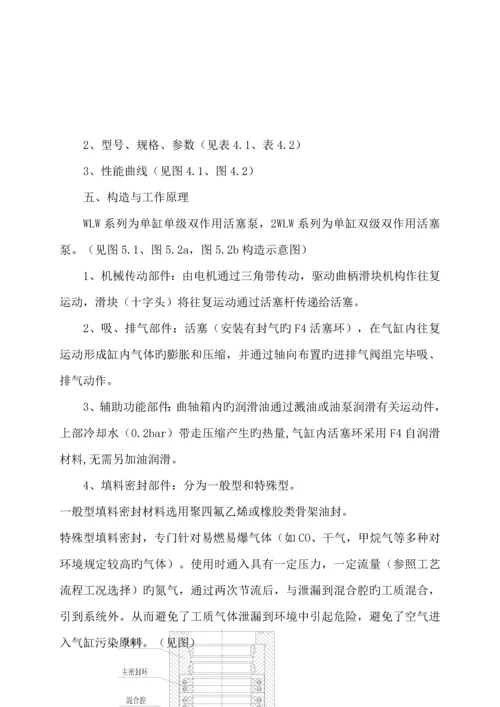 WLW系列立式真空泵使用专项说明书.docx