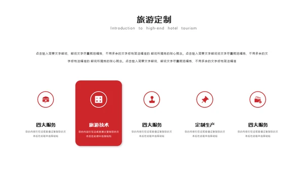 酒店业旅游宣传通用PPT模板