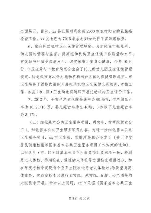 全市妇幼保健工作总结.docx