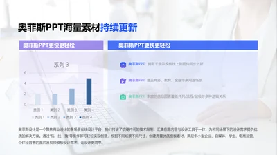 商务风白色PPT图表页