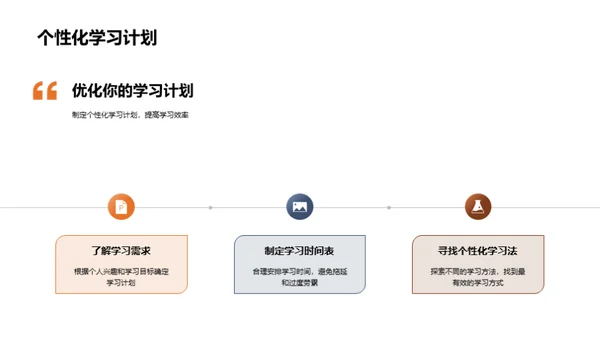 高二学习计划掌控术