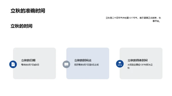 立秋与地理启示