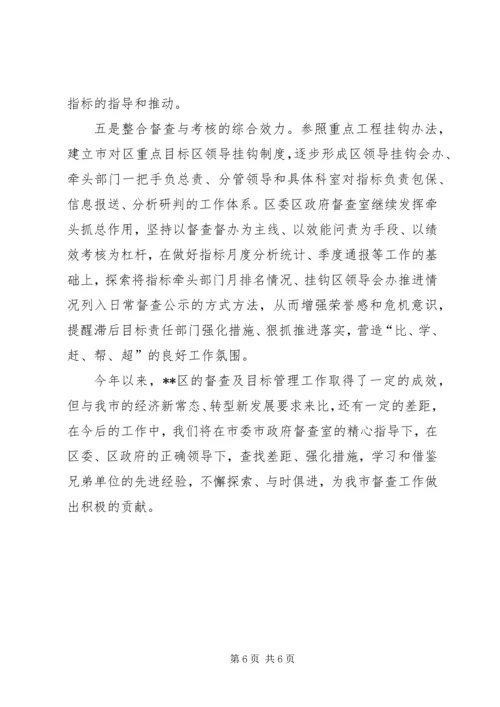 县委督查年终工作交流发言材料.docx