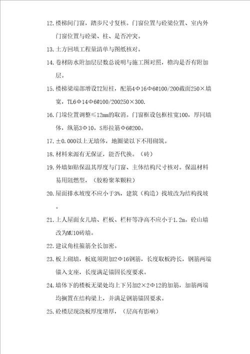 图纸会审注意事项超实用