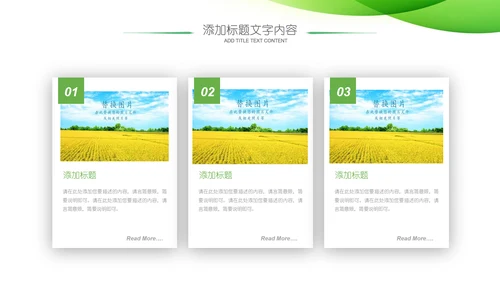 农业新农村种子春耕乡村振兴麦田发芽PPT