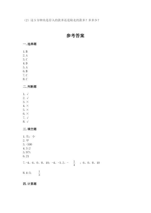 北师大版小学六年级下册数学期末检测试题（培优b卷）.docx