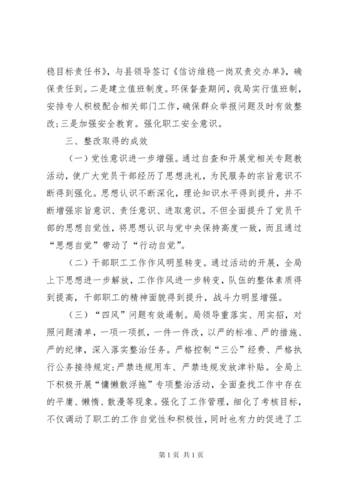 关于执纪监督问责重点工作自查自纠情况的报告 (2).docx