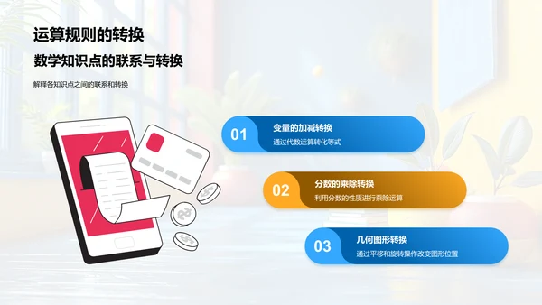 数学知识点解析报告PPT模板