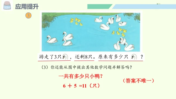 （2024年新版）人教版数学一年级上册6.4 应用提升课件(共24张PPT)