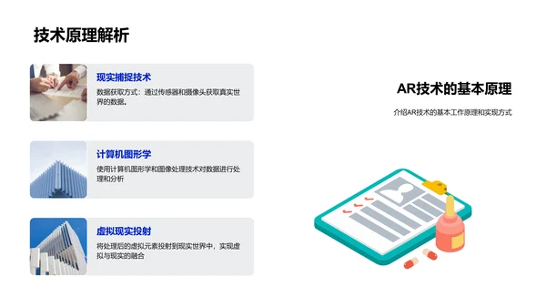 AR试衣技术报告PPT模板