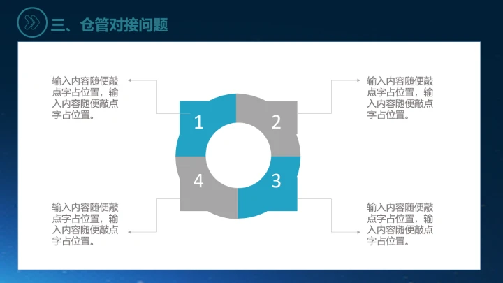 物流行业仓储物流管理方案PPT模版