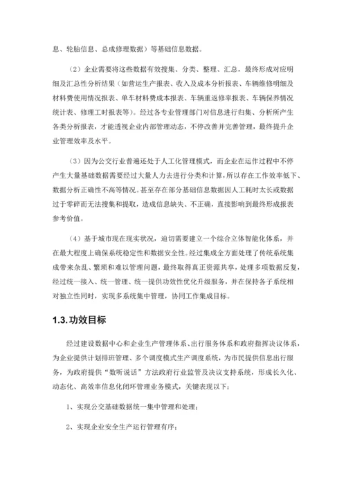 公交智能软件系统解决专业方案.docx