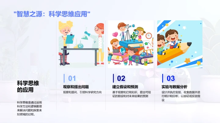 科学概念与方法PPT模板