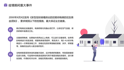 物业新冠病毒疫情防控工作总结PPT模板