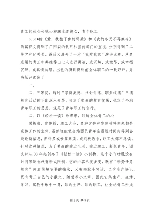团支部学习情况汇报 (4).docx
