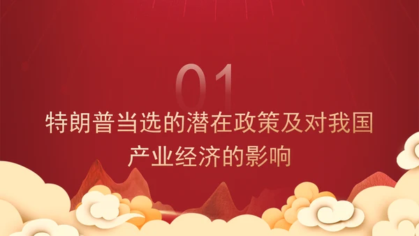 时事热点：特朗普当选对中国经济的影响及应对策略PPT课件